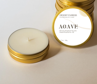 Agave Travel-Friendly Candle