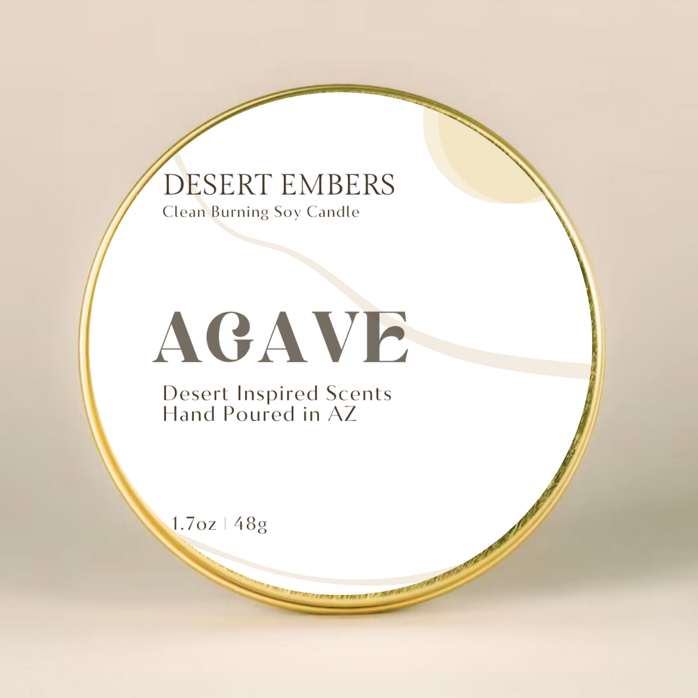 Agave Travel-Friendly Candle