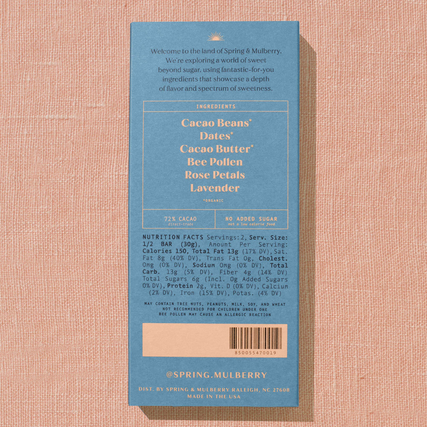 Lavender Rose Dark Chocolate