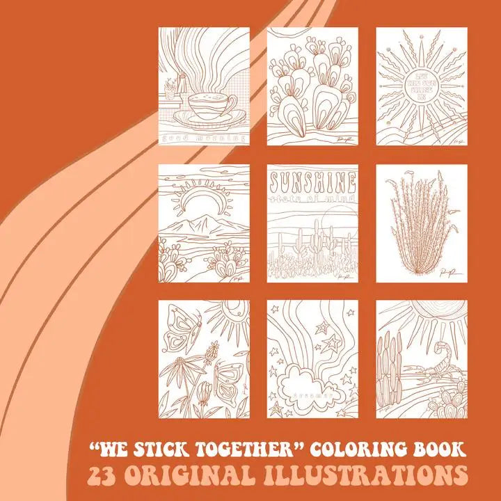 Desert Coloring Book - Magazines & Books