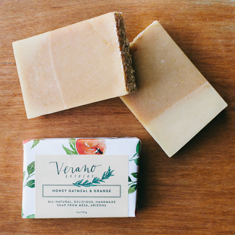 Honey Oatmeal & Orange Soap