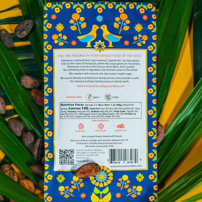 Patanemo Venezuela Chocolate Bar