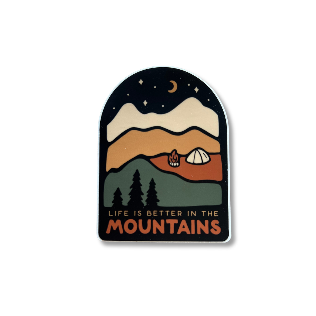 Mountains Sticker