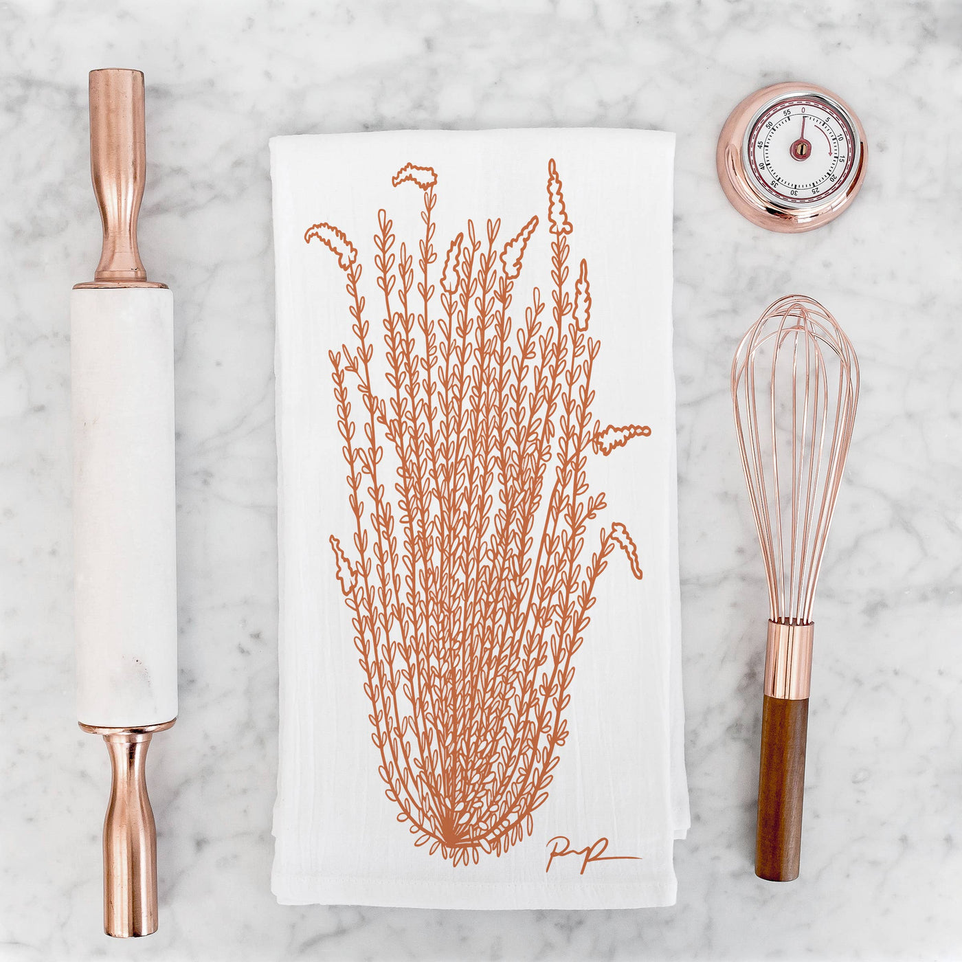 Ocotillo Tea Towel