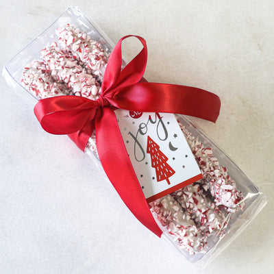 Peppermint Pretzel Rods