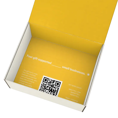 Sunshine Yellow Gift Box