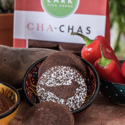 Mexican Chocolate Cha Cha Cookies