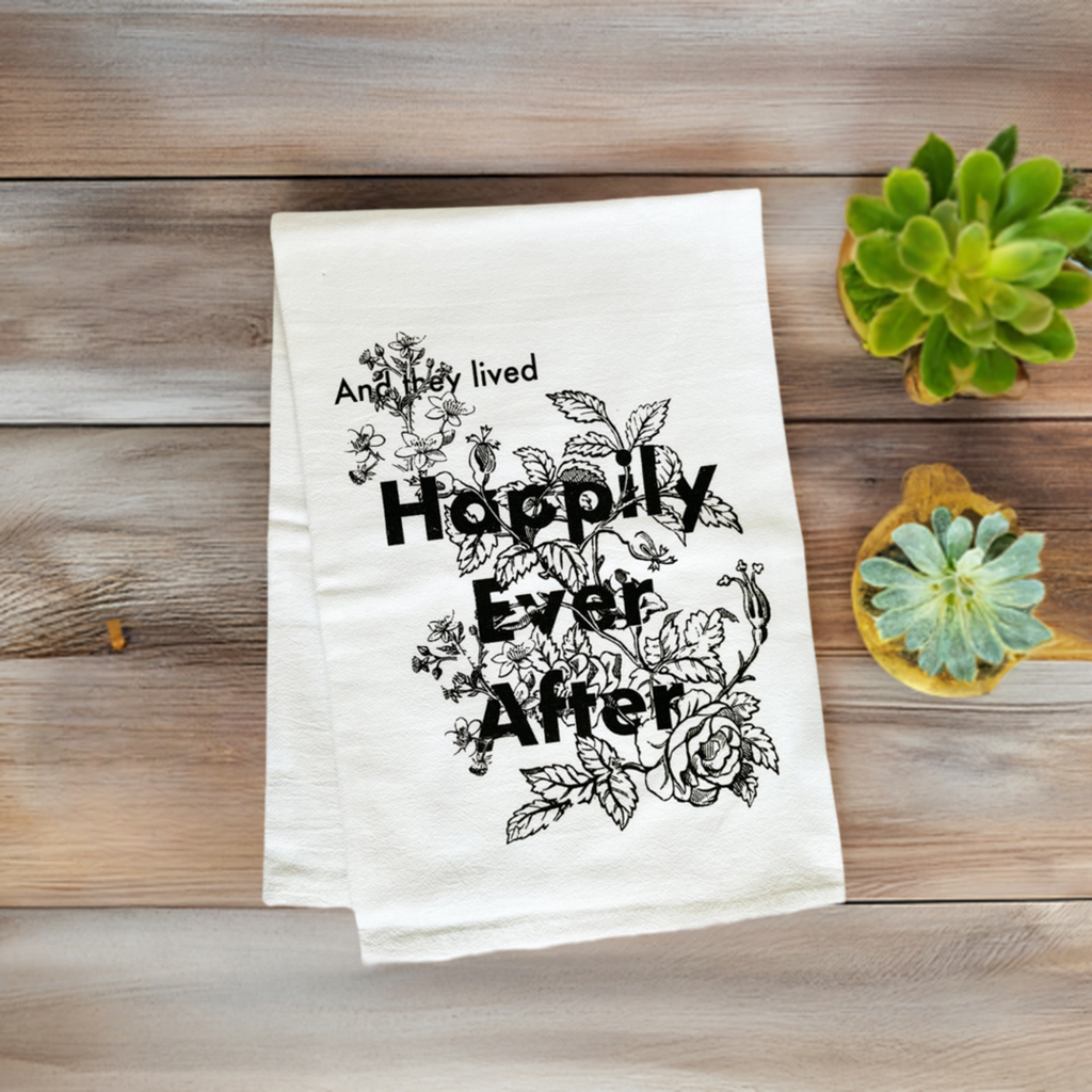 Happily Ever After Tea Towel