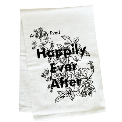 Happily Ever After Tea Towel