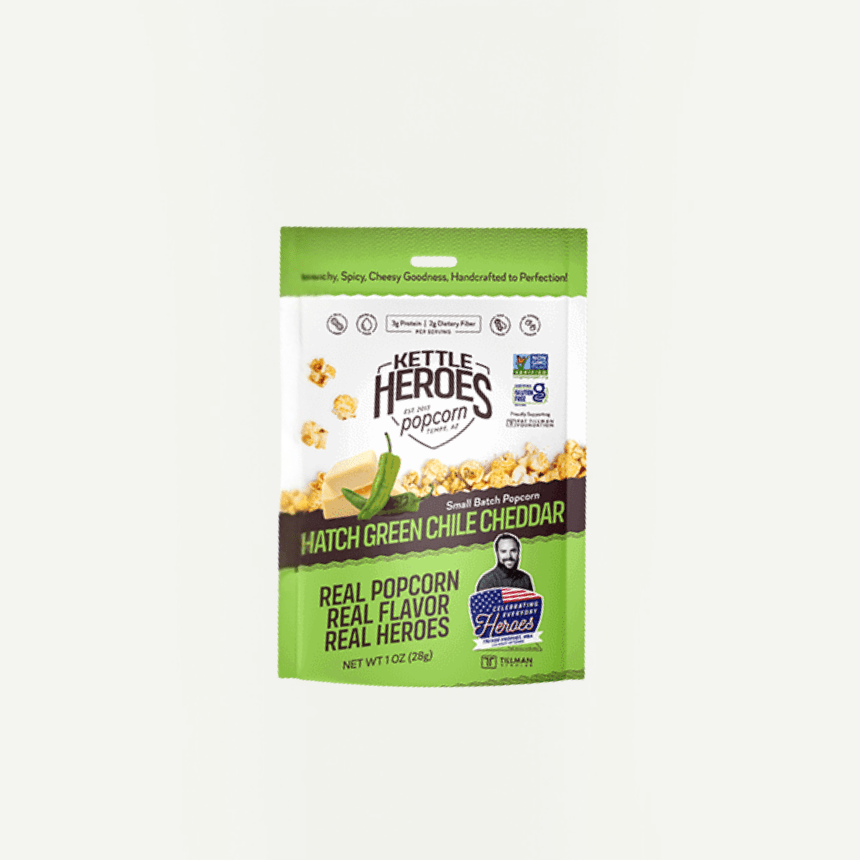 Mini Green Chile Popcorn - Birdytell