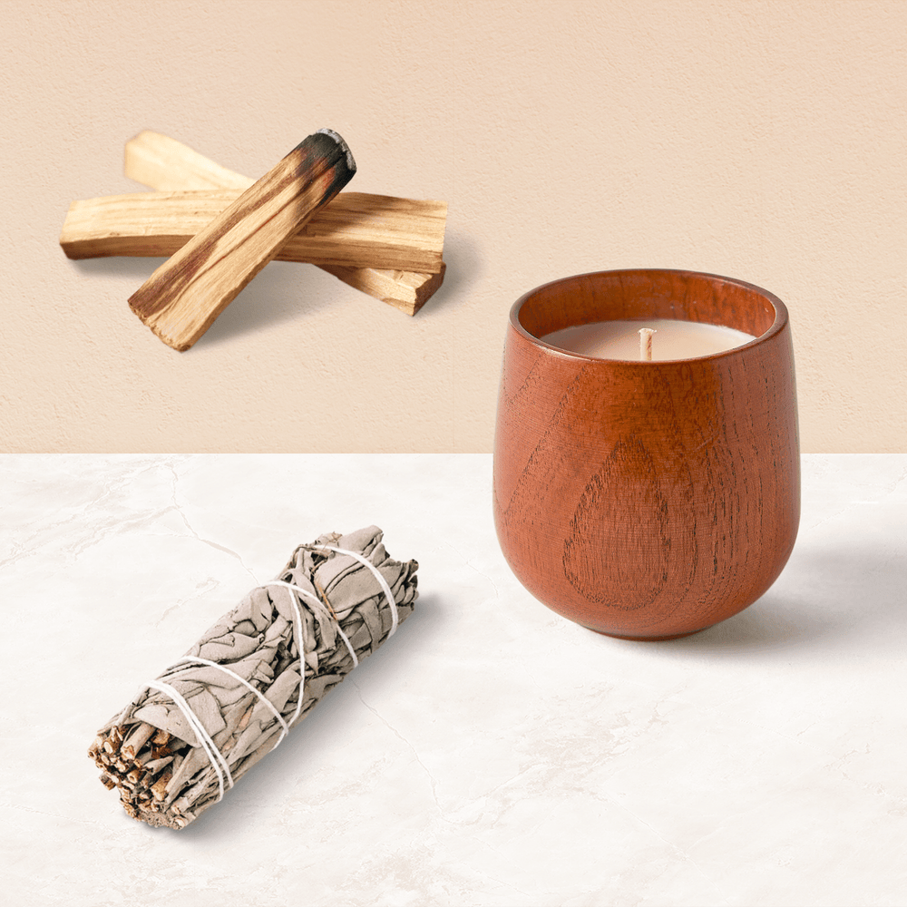 Palo Santo + Sage Candle - Birdytell