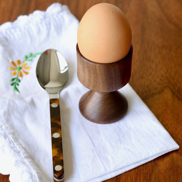 Walnut Egg Cup - Birdytell